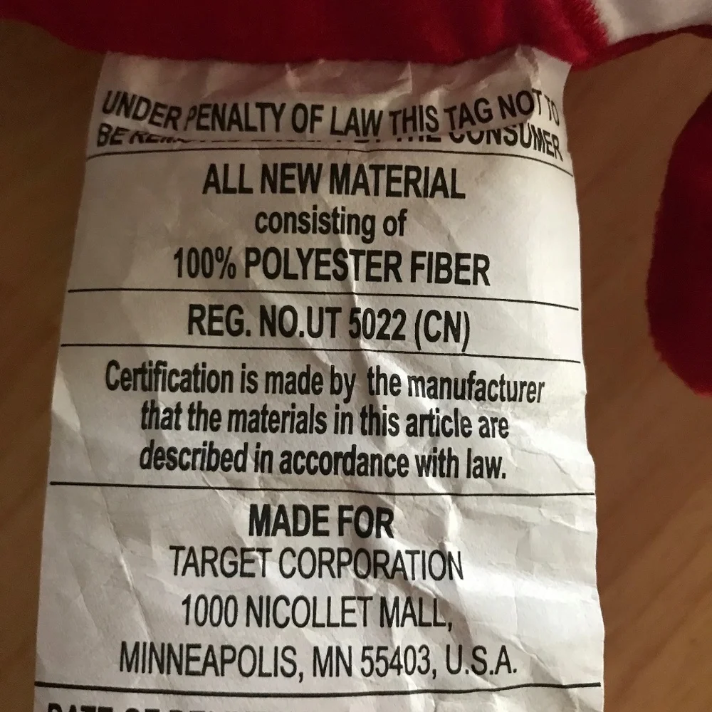 Target Bullseye Peppermint Pillow